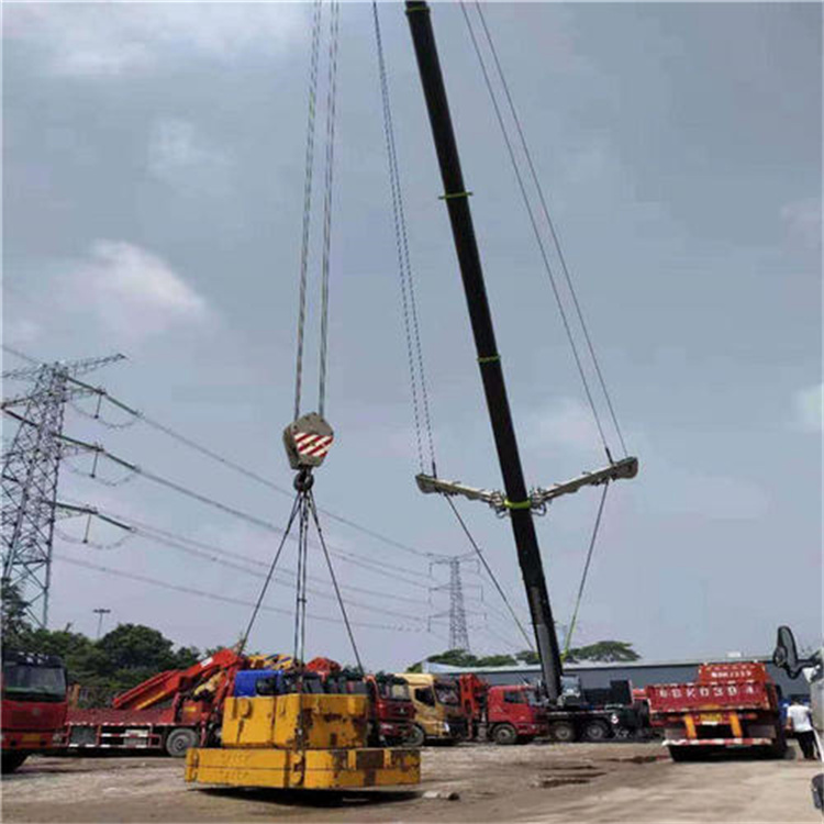 本号镇风电设备吊装